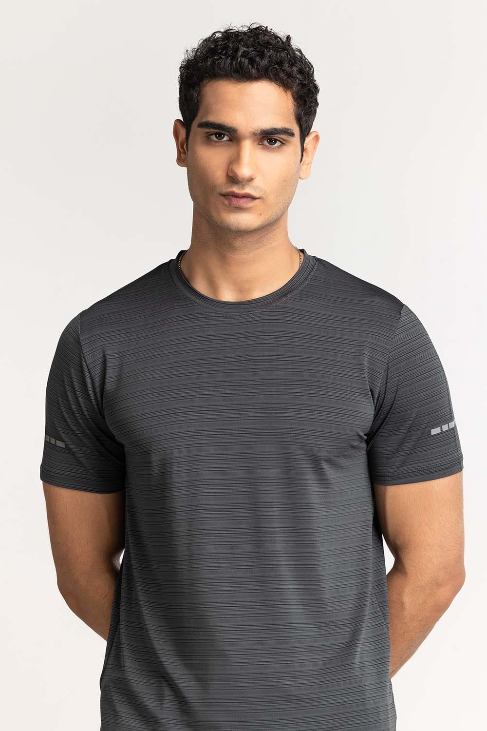 Green Textured Tee AW-TS24-017