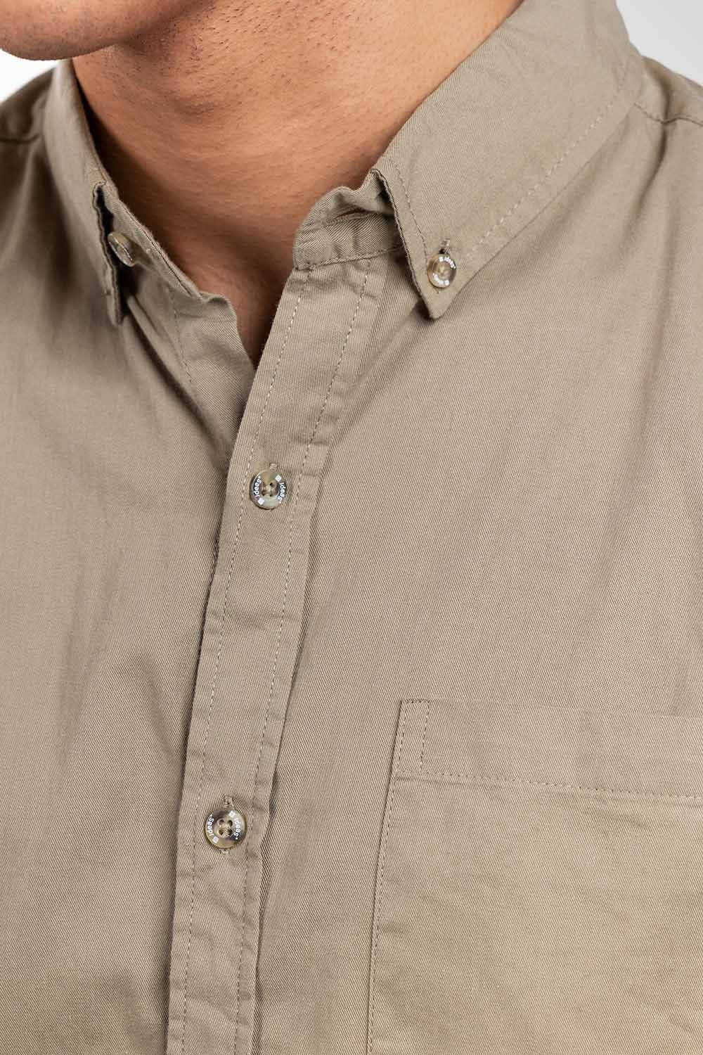 Green Twil Casual Shirt CM-PD-452 CS