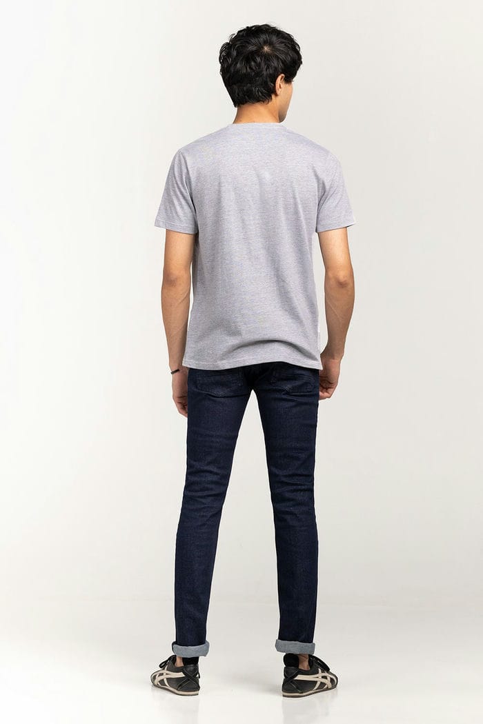 Grey-White Urban T-Shirt YD-URB-TEE-D13-02