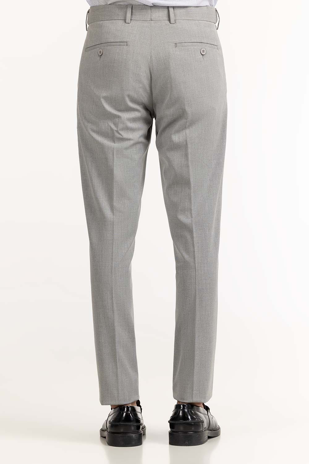 Grey Basic Dress Pant MN-TR-FM23-009