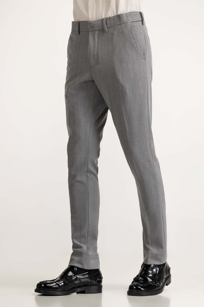 Grey Basic Dress Pant MN-TR-FM23-019