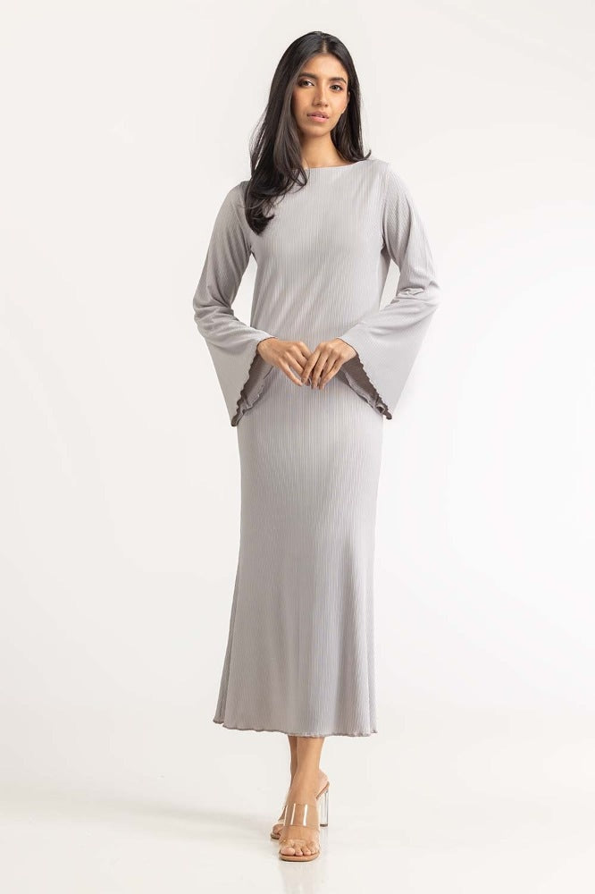 Grey Basic Dress WM-DRS23-102