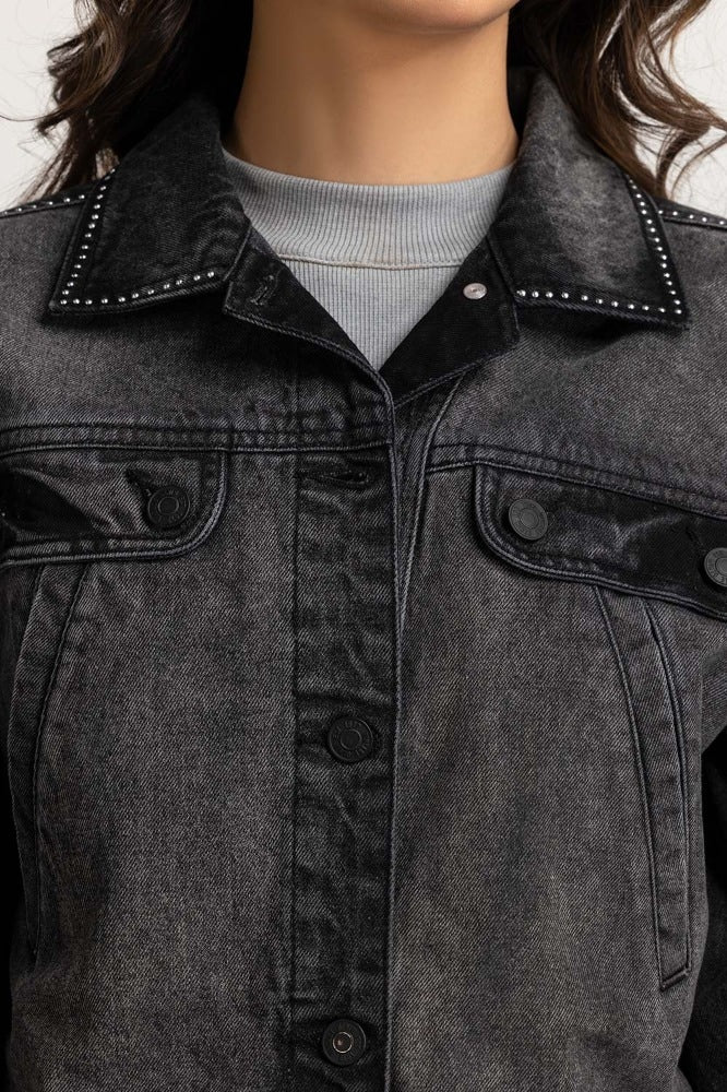 Grey Basic Jacket WS-JKT-WS23-115