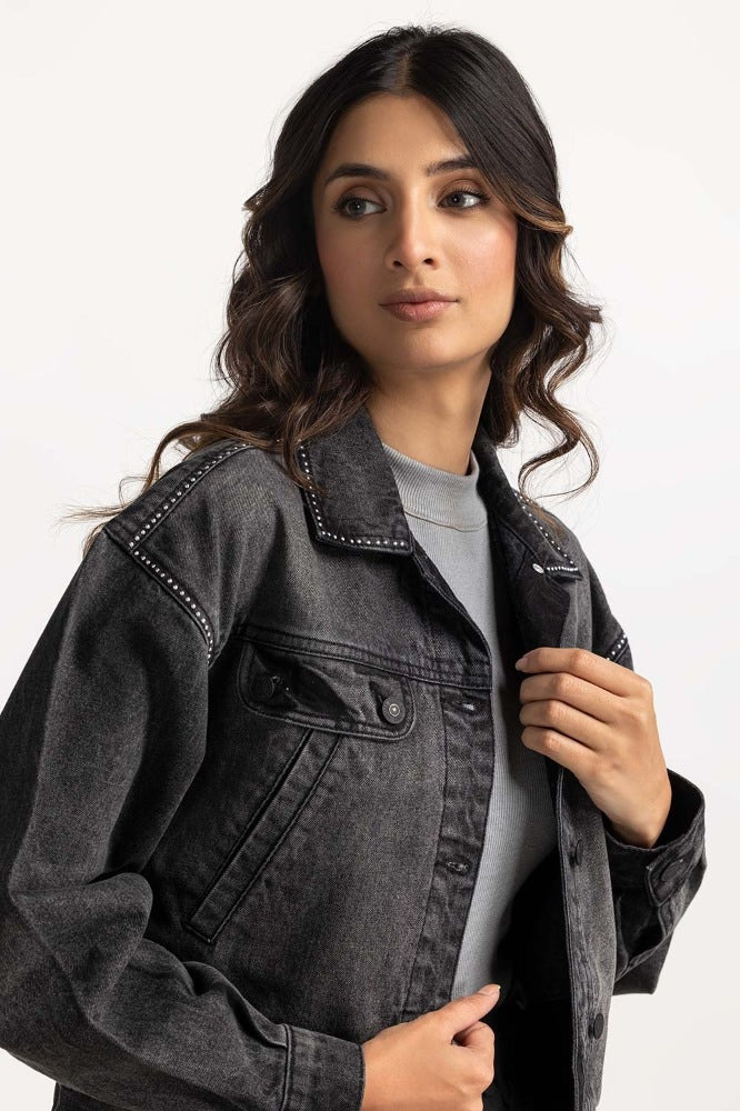 Grey Basic Jacket WS-JKT-WS23-115