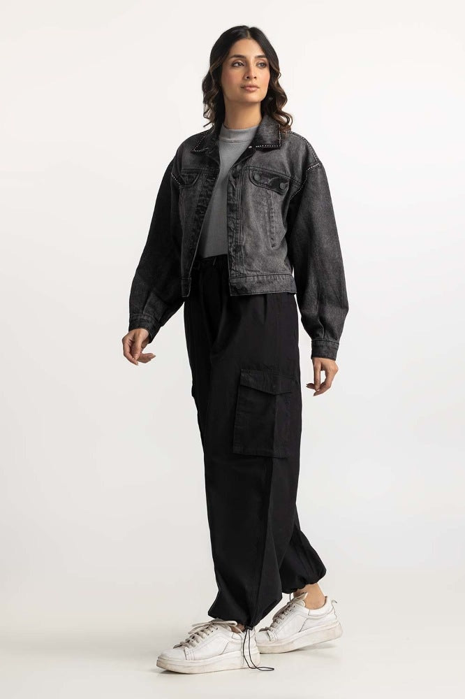 Grey Basic Jacket WS-JKT-WS23-115