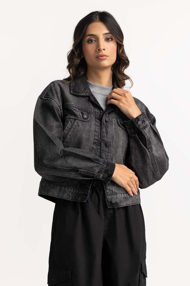 Grey Basic Jacket WS-JKT-WS23-115