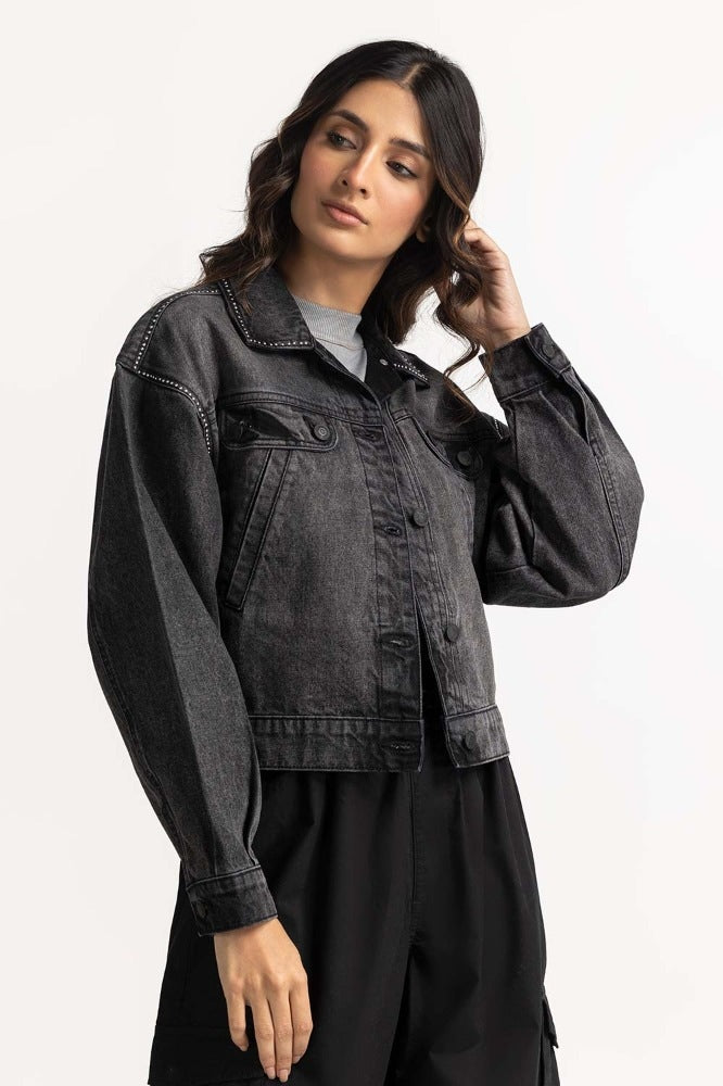 Grey Basic Jacket WS-JKT-WS23-115