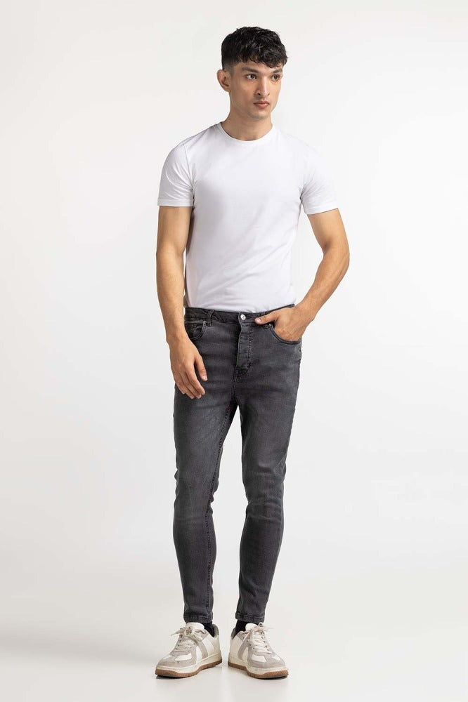 Grey Basic Jeans 231-121-002 B
