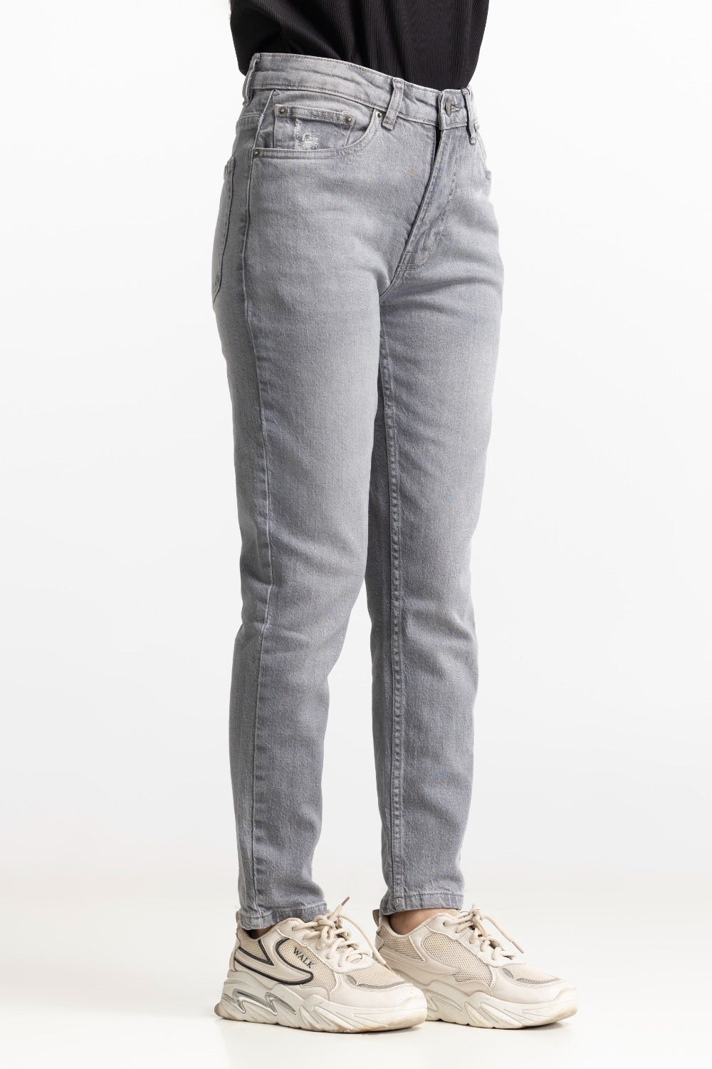 Grey Basic Jeans WM-JNS-SS24-006