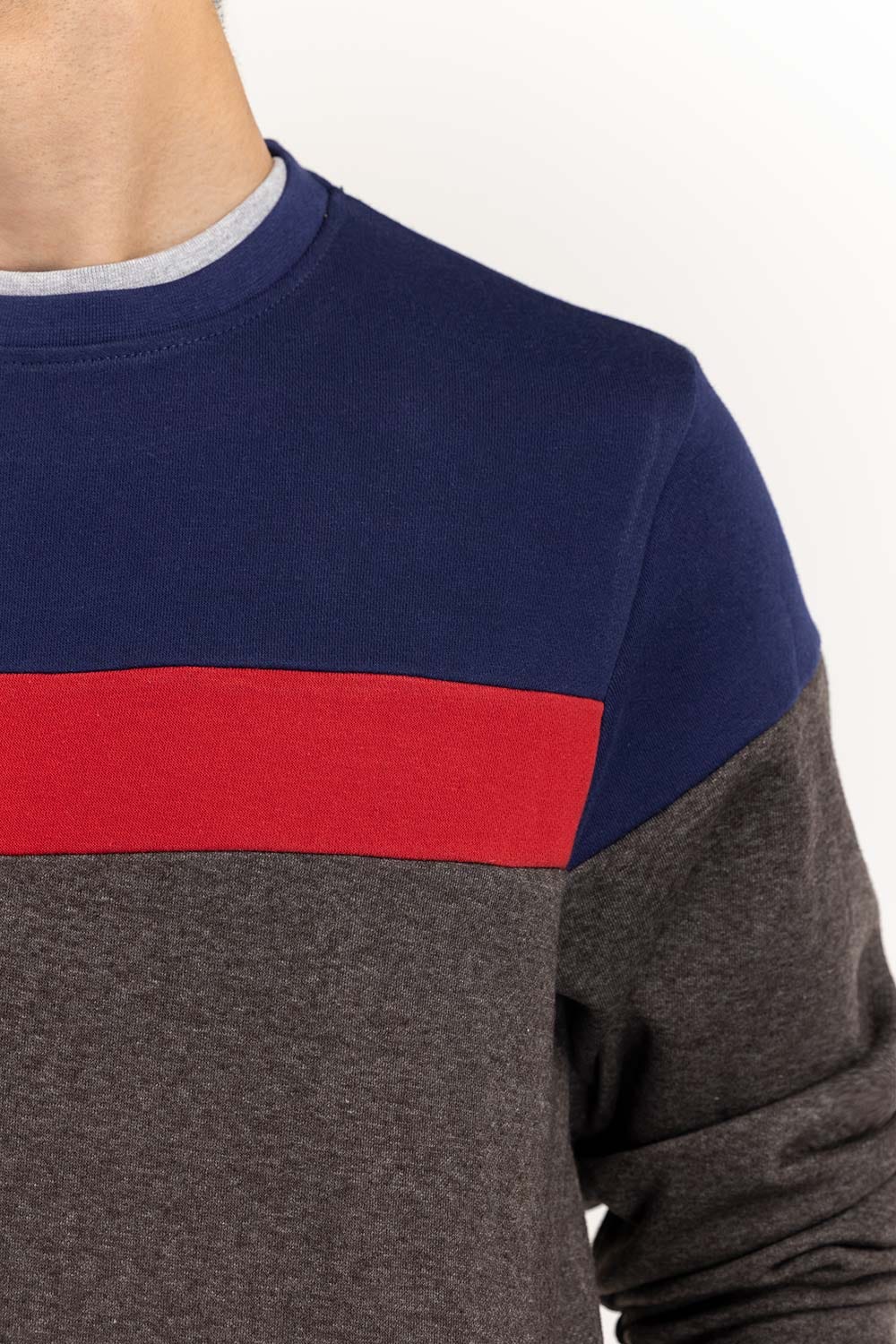 Grey Basic Sweat Shirt SWS-F22-020