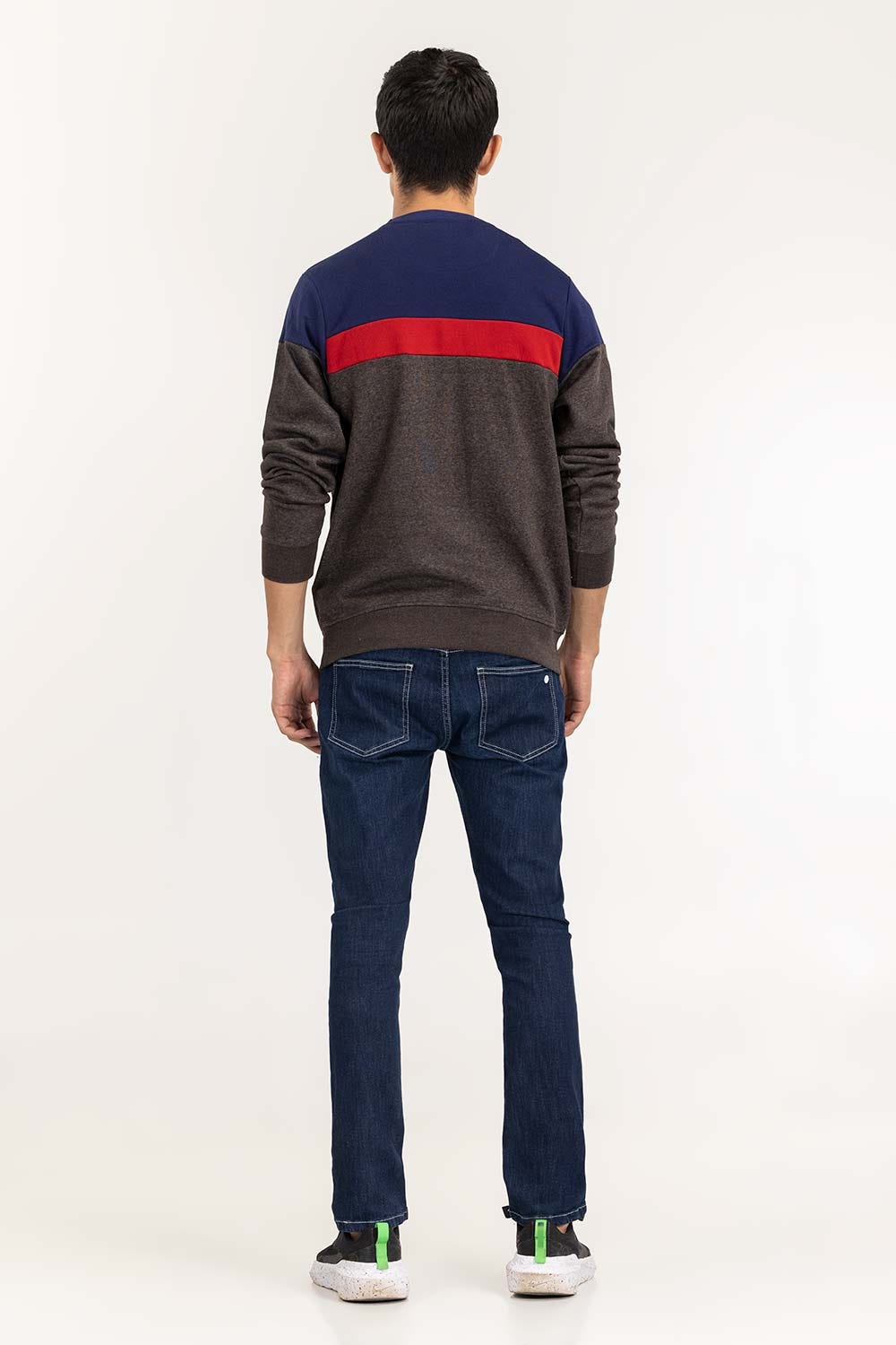 Grey Basic Sweat Shirt SWS-F22-020