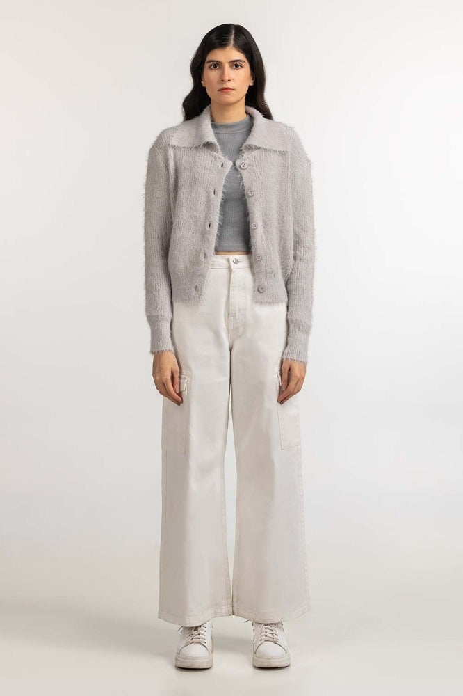 Grey Basic Sweater WM-SWT-WS23-072