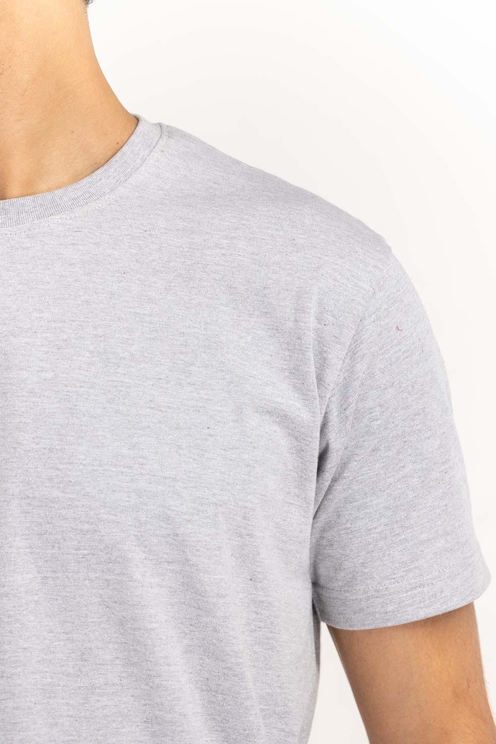 Grey Basic Tee LW-TS22-010