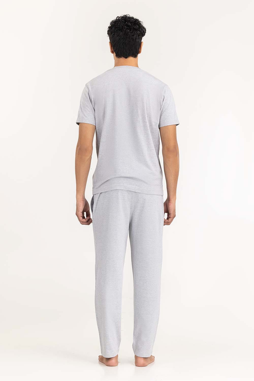Grey Basic Tee LW-TS22-010
