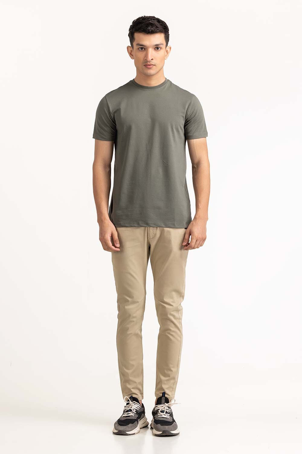 Grey Basic Tee TS-CNSJ23-202