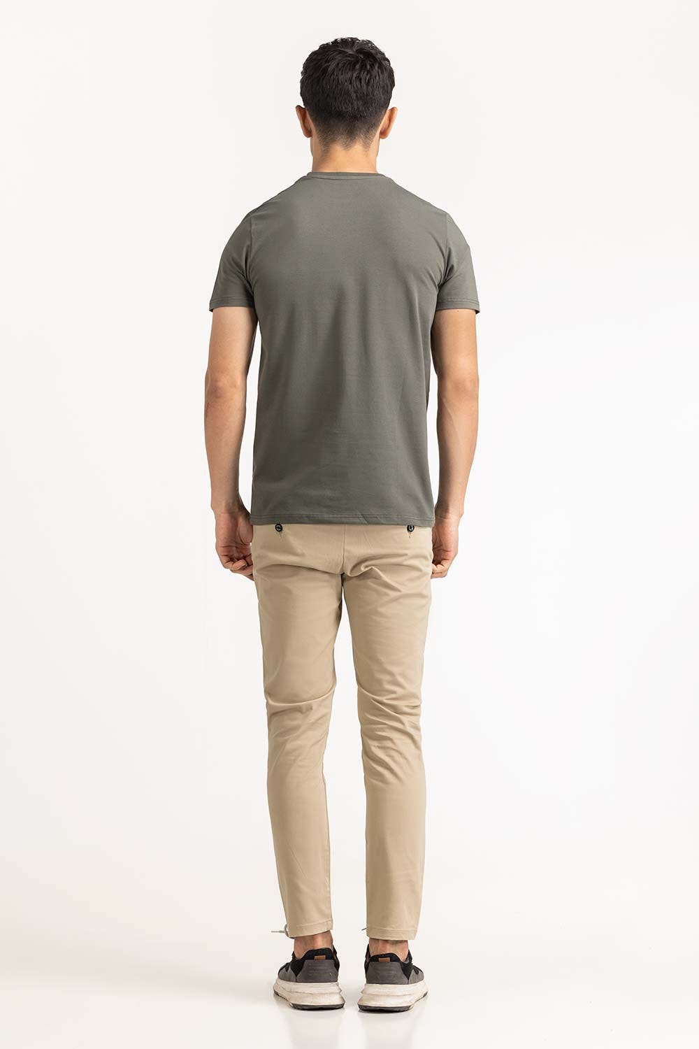 Grey Basic Tee TS-CNSJ23-202