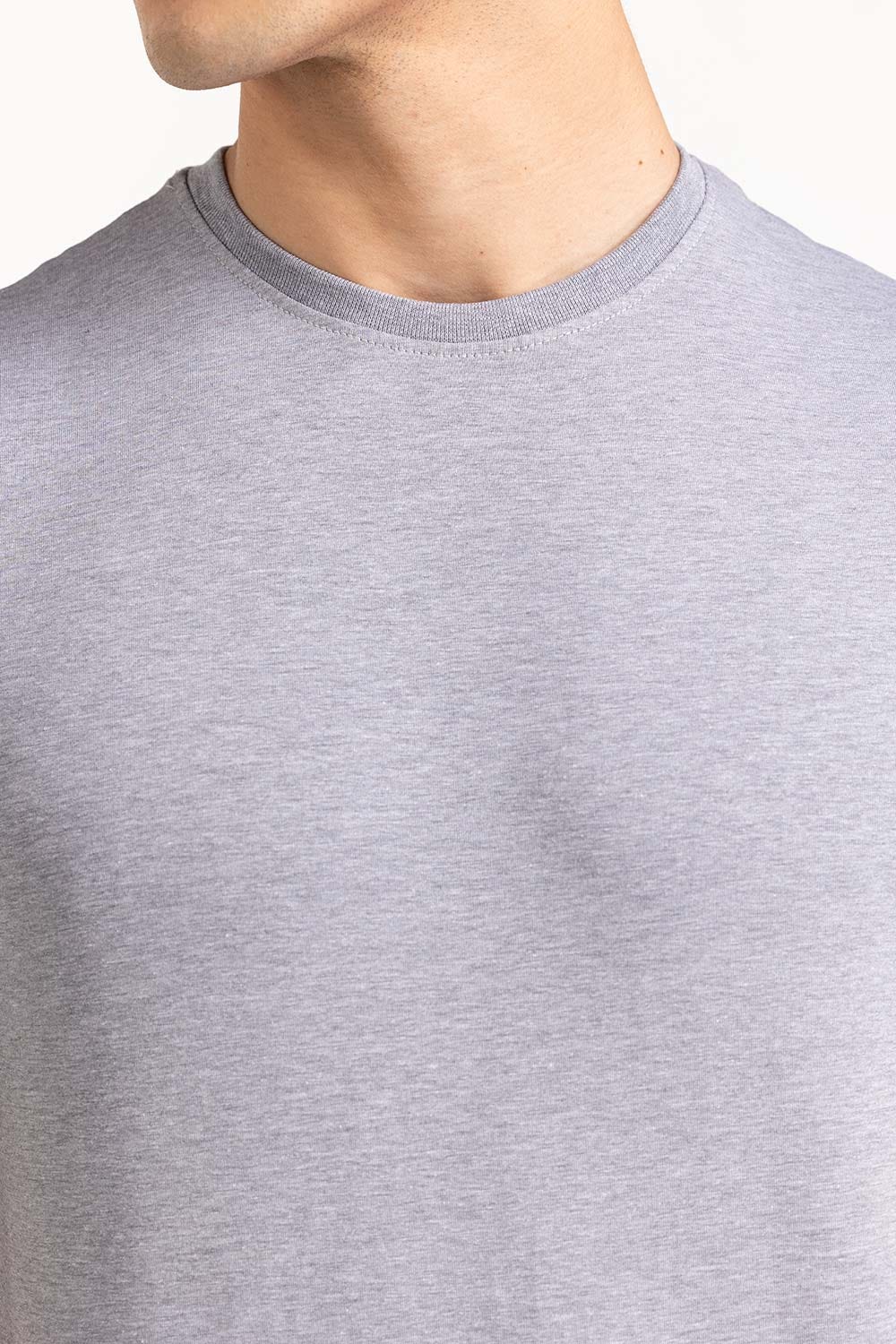 Grey Basic Tee TS-CNSJ23-204