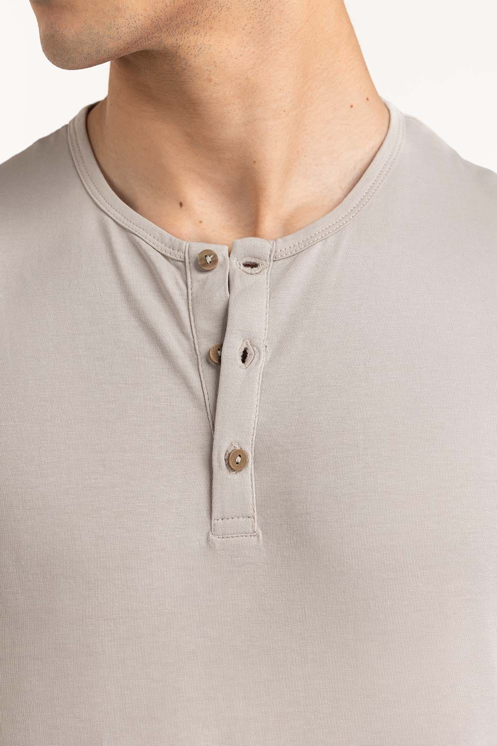 Grey Basic Tee TS-HLSJ23-070