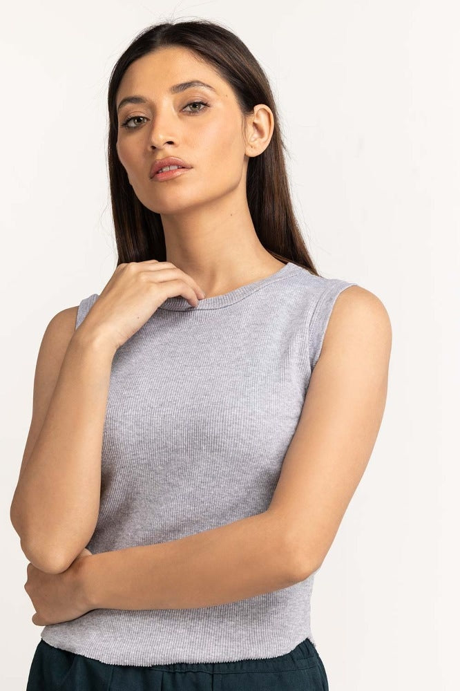 Grey Basic Top WM-KTP-WS23-201