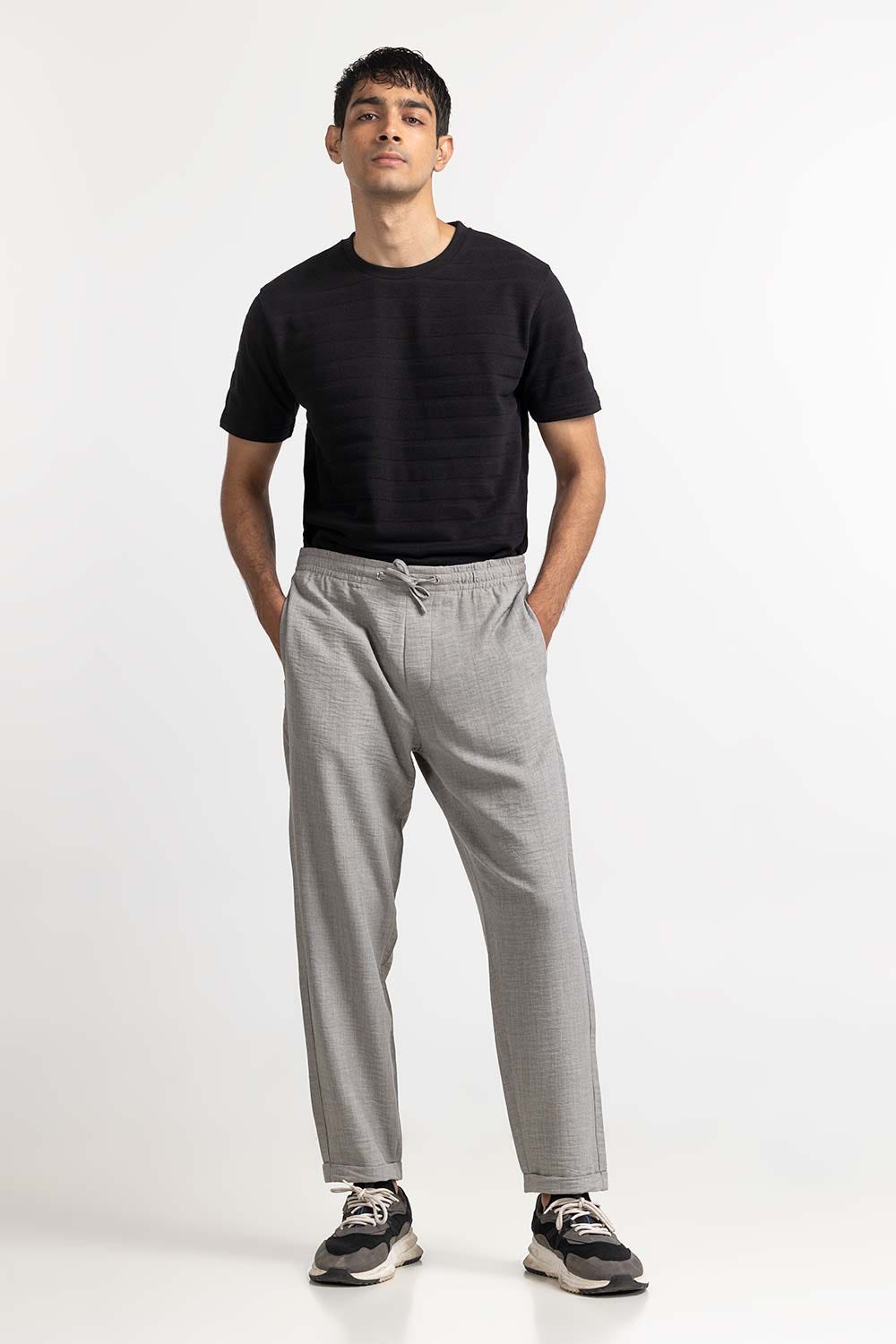 Grey Basic Trouser MN-TRC-SS24-019
