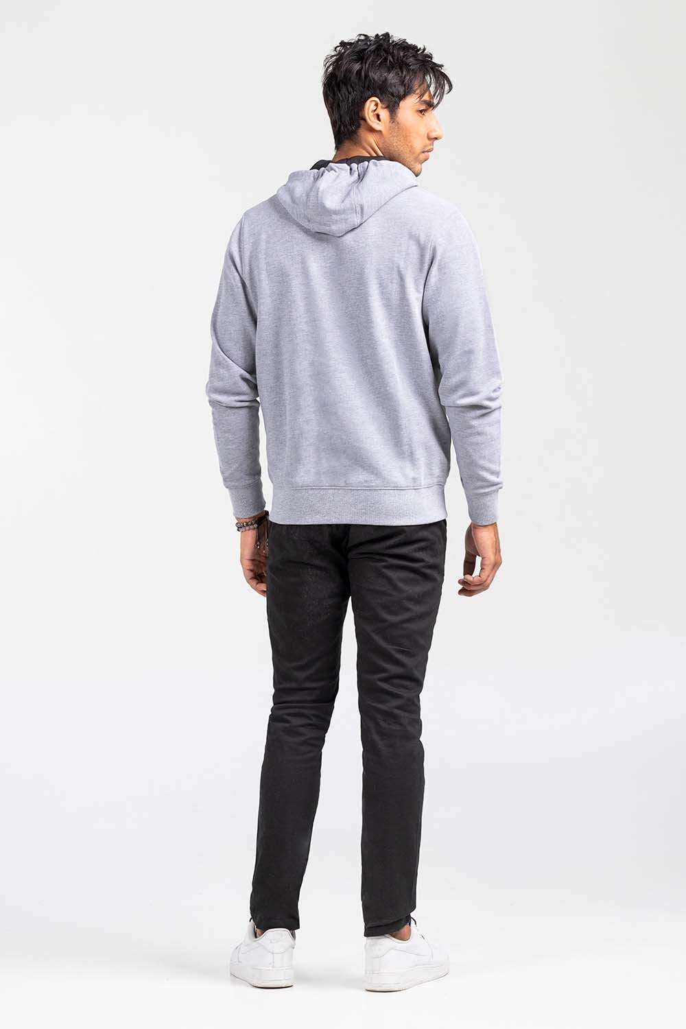 Grey Fashion  Hoodie JKT-HZJ-D50-03