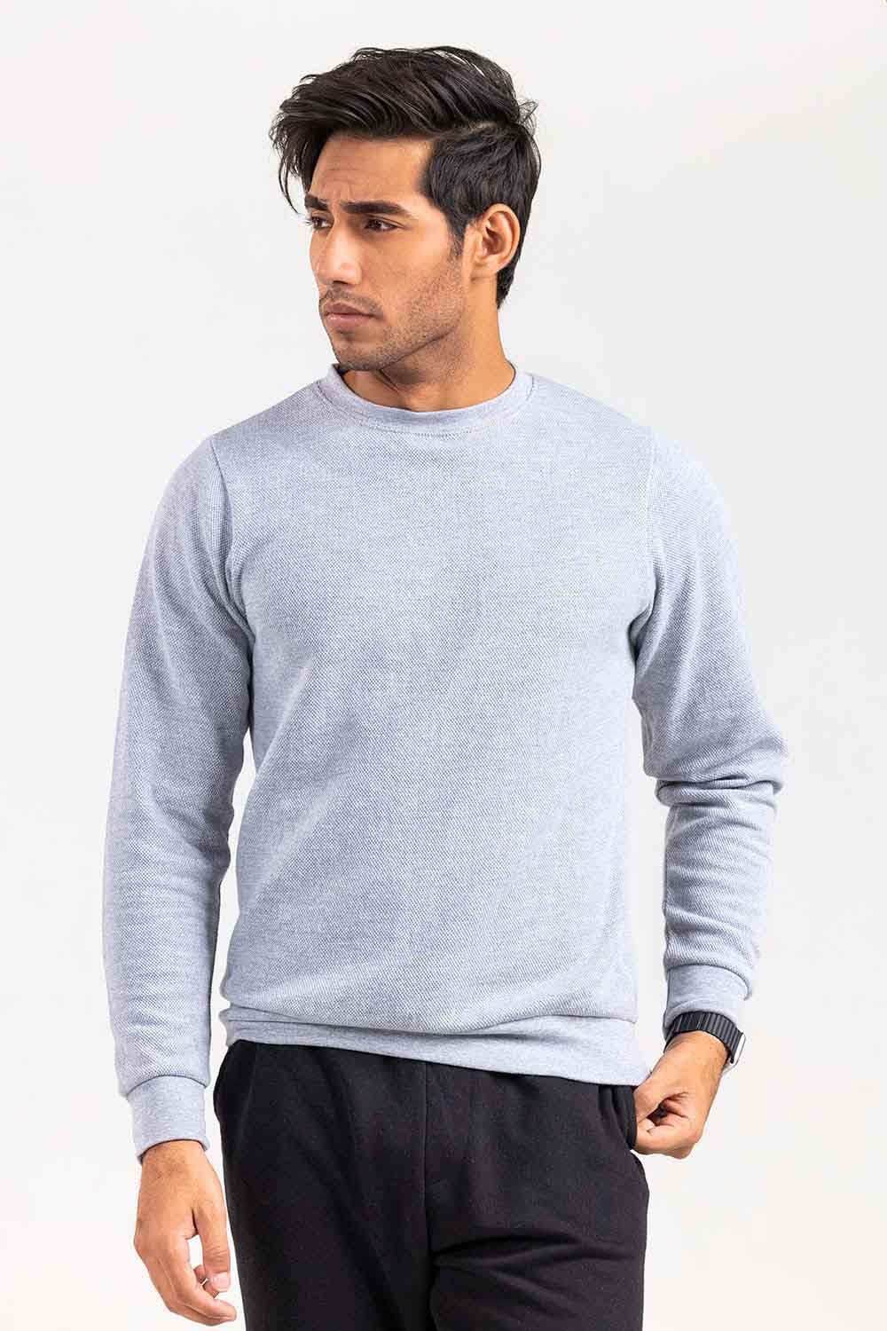 Grey Fashion Sweatshirt JKT-MSS-D28-01