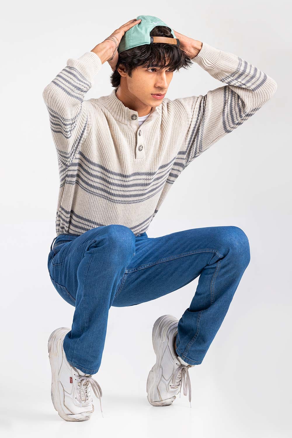 Grey Fashion Sweater FS-SWT-FD-393-01