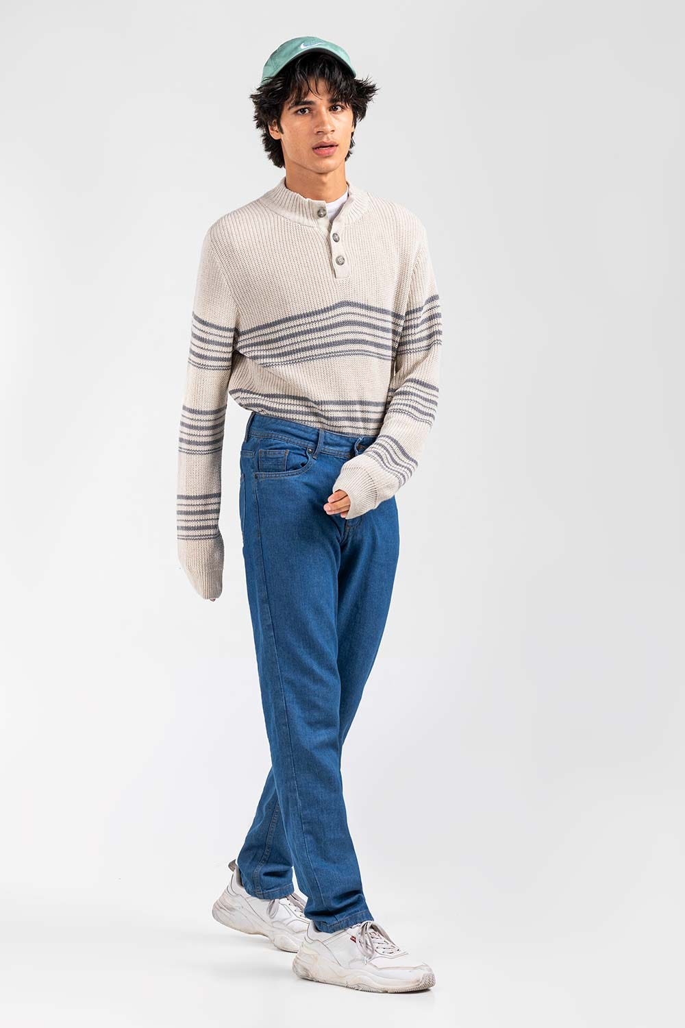 Grey Fashion Sweater FS-SWT-FD-393-01