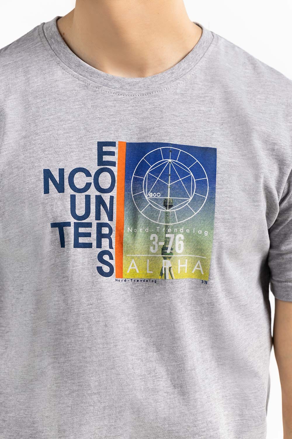 Grey Fashion T-shirt JGP-D277