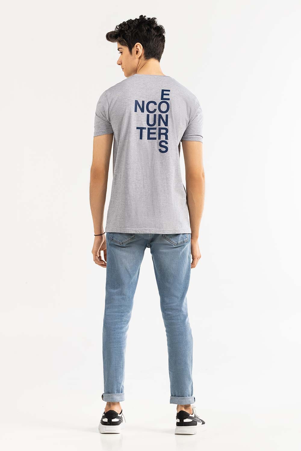 Grey Fashion T-shirt JGP-D277