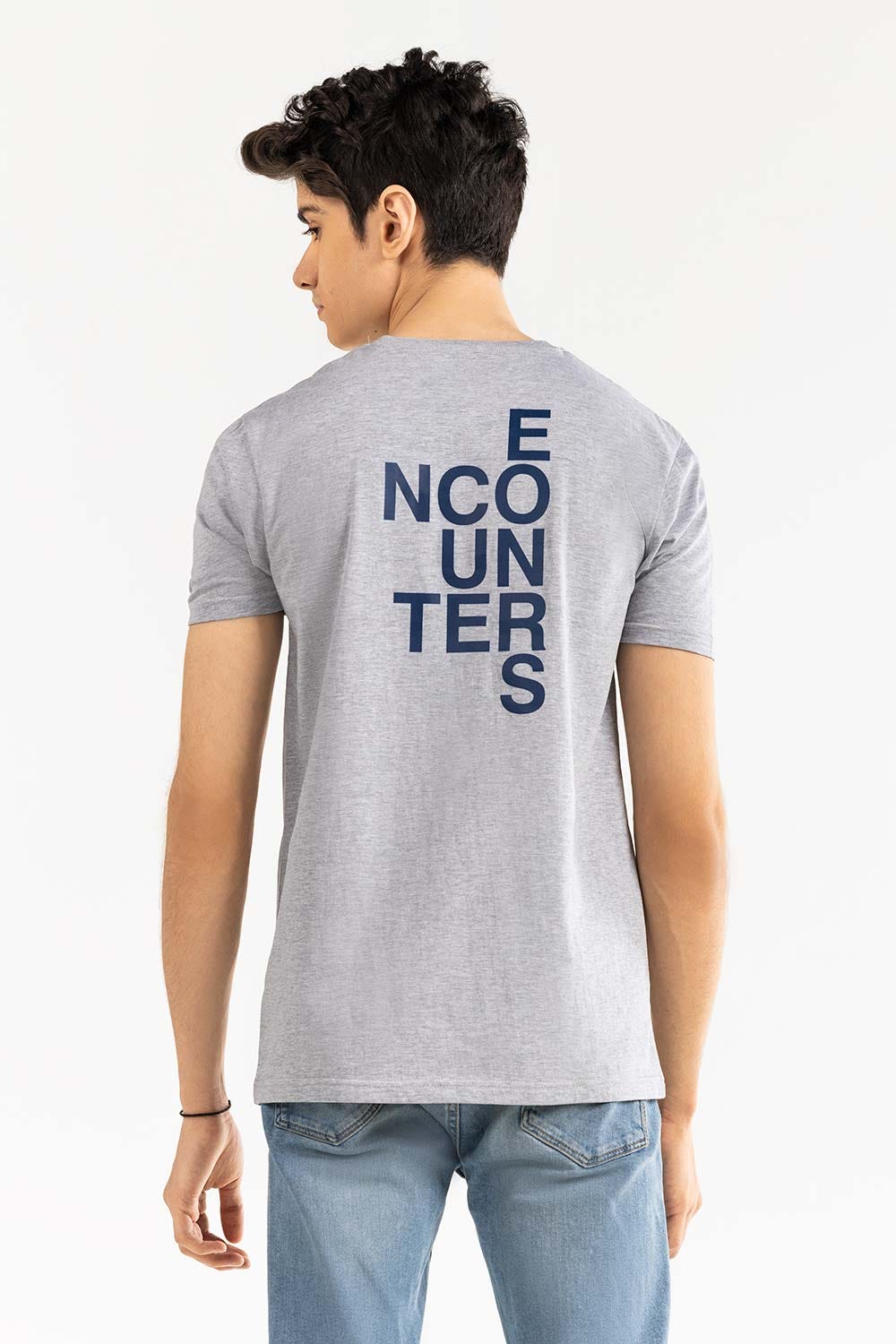 Grey Fashion T-shirt JGP-D277