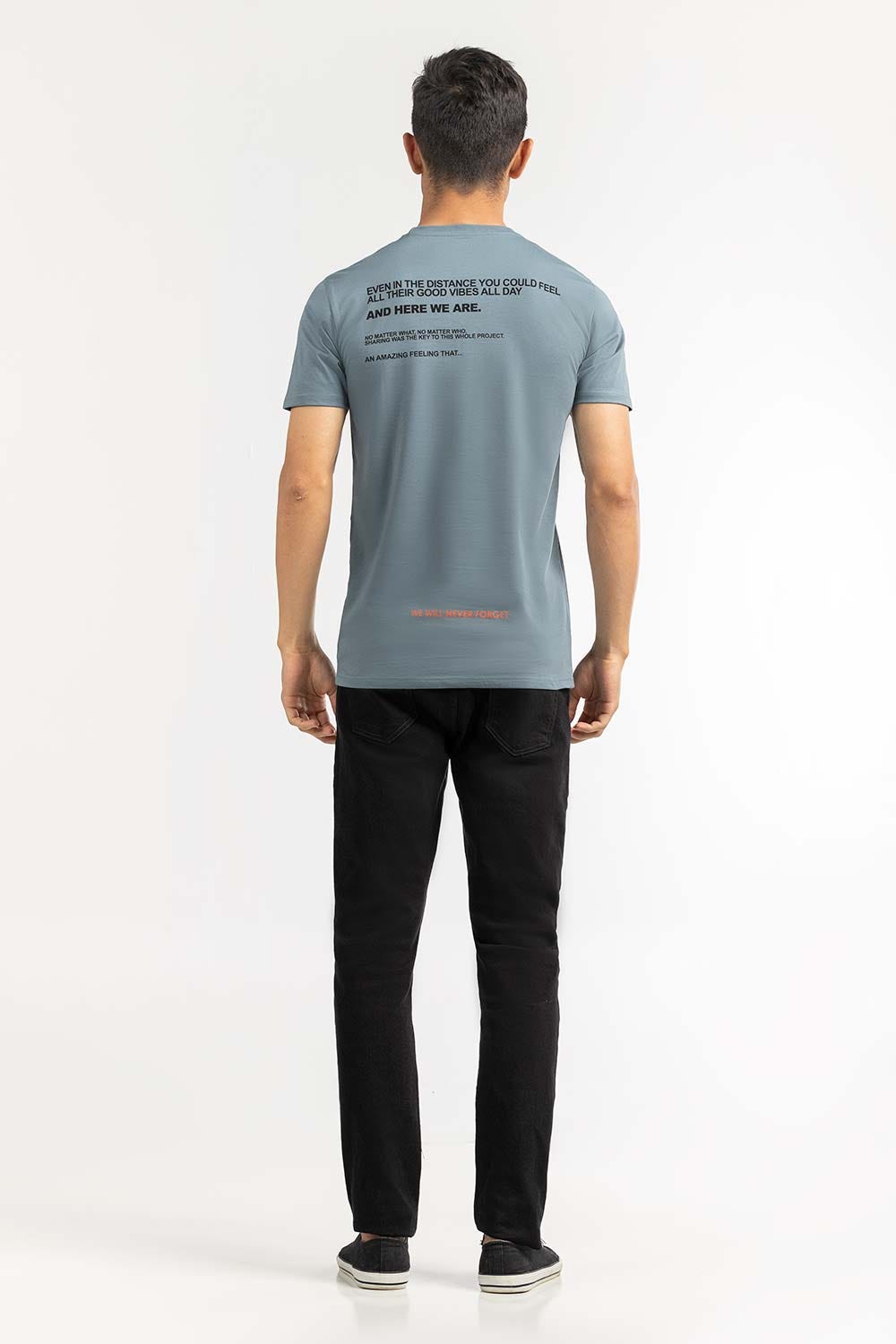 Grey Fashion T-shirt JGP-D308