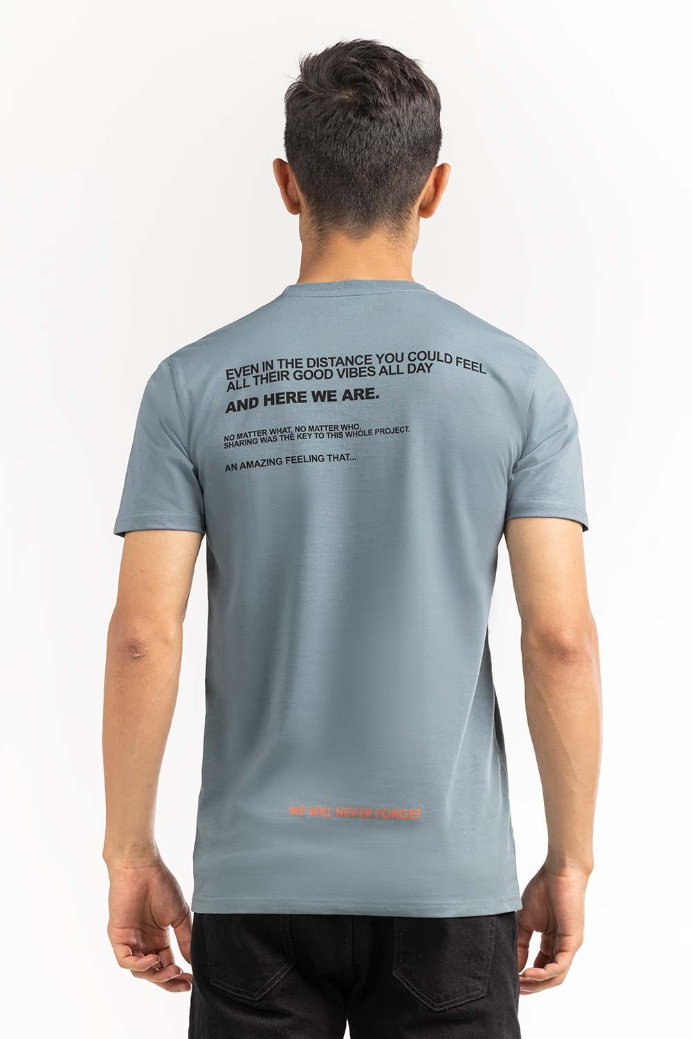 Grey Fashion T-shirt JGP-D308