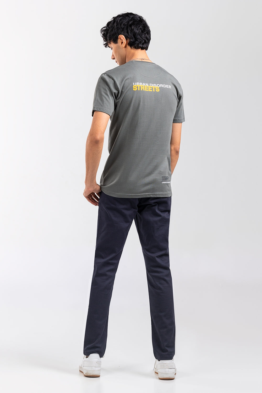 Grey Fashion T-Shirt JGP-URB-D257-01