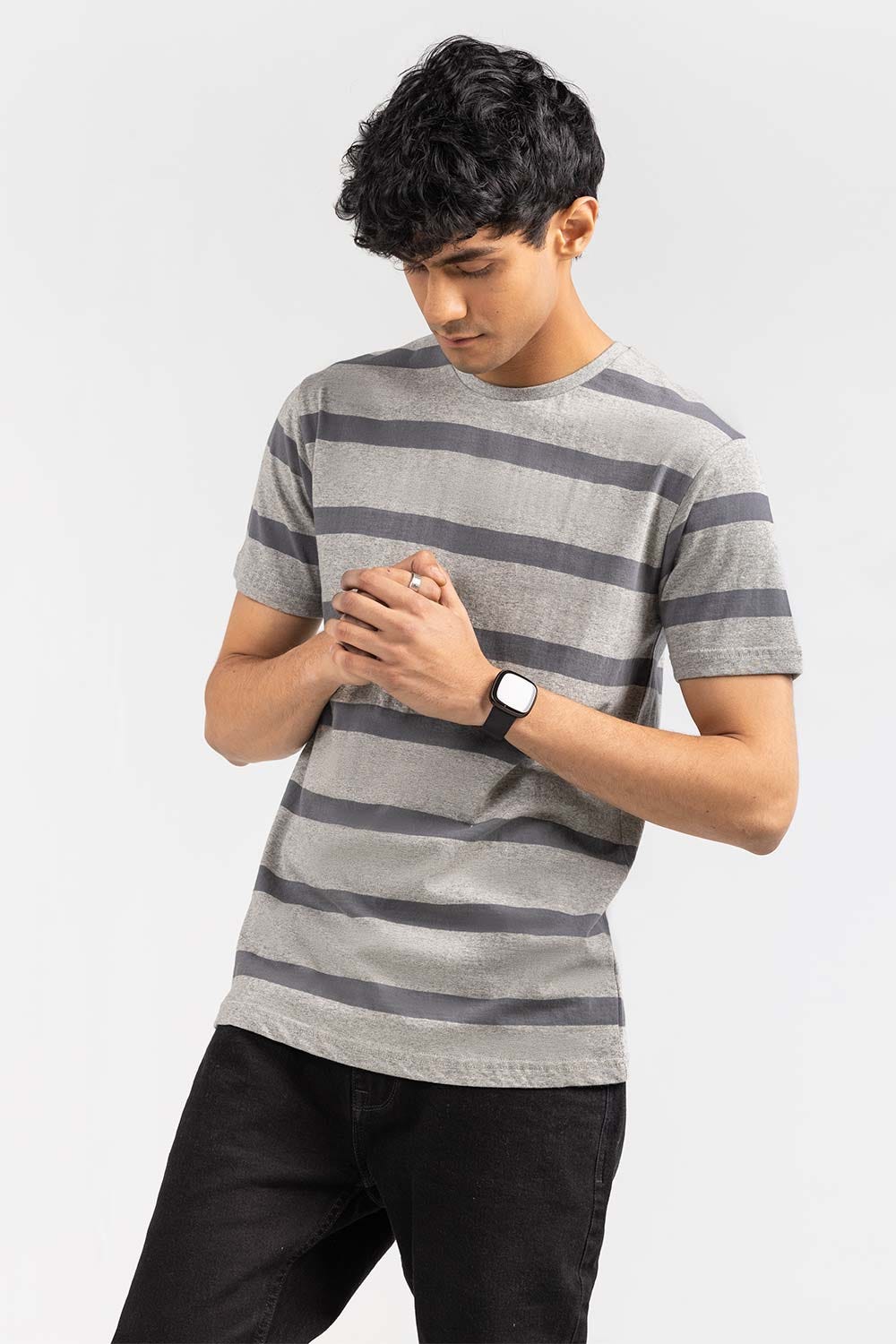 Grey Fashion T-shirt YD-TEE-D21