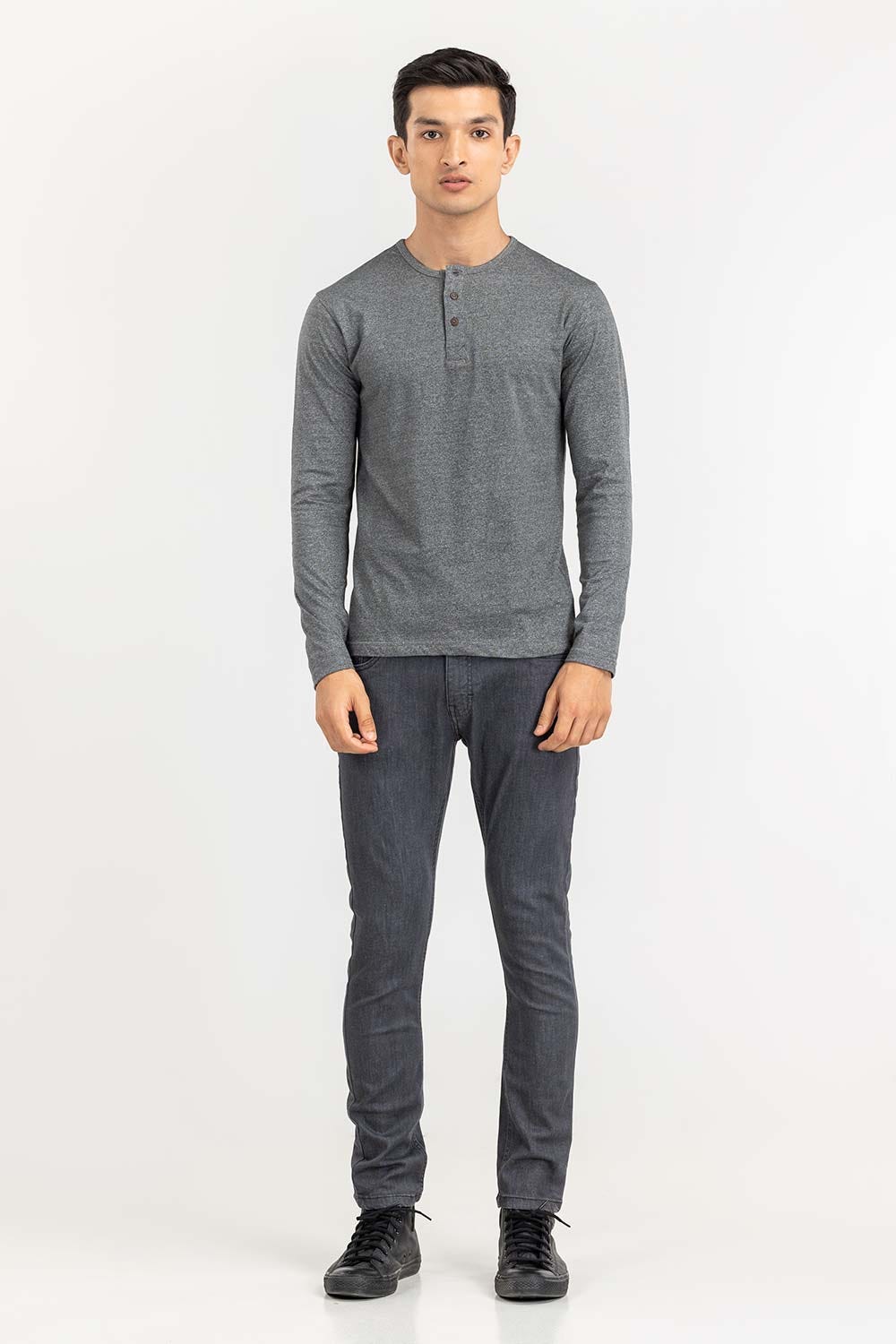 Grey Fashion Tees TS-FFSSJ22-008