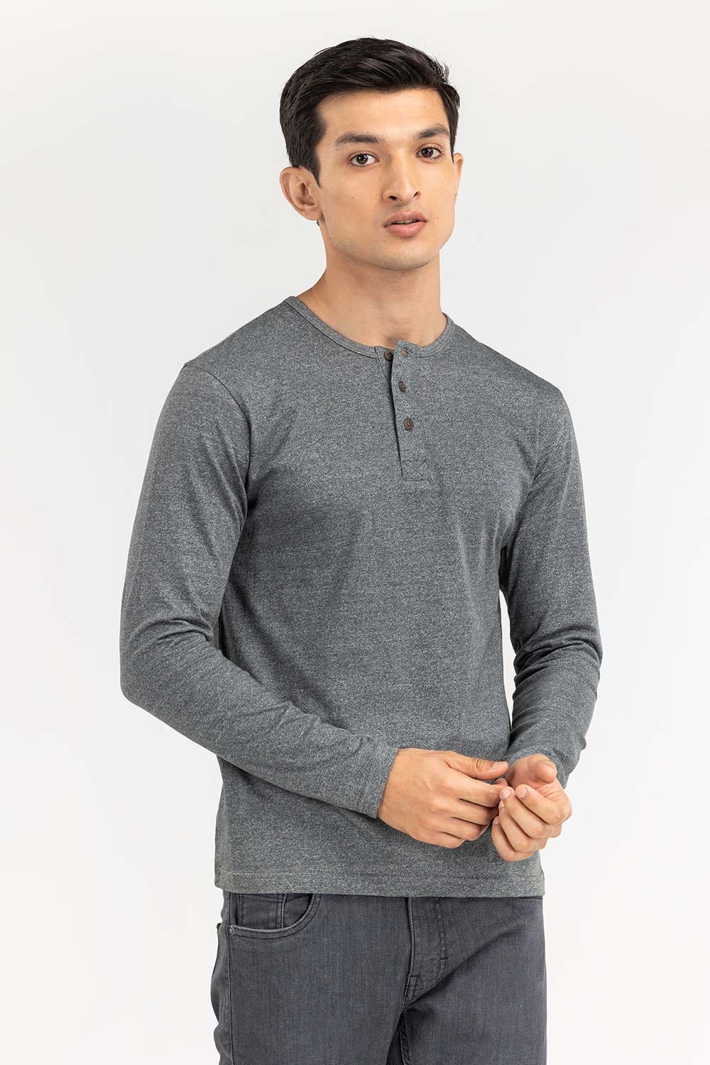 Grey Fashion Tees TS-FFSSJ22-008