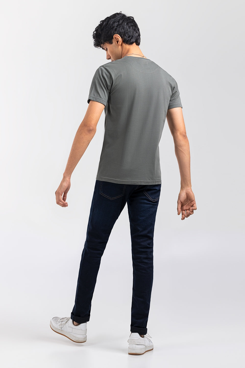 Grey Graphic Tee JGP-URB-D253-01