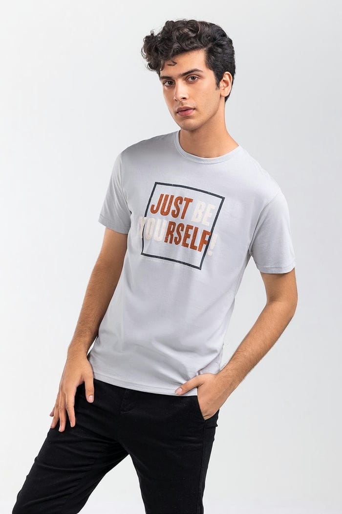Grey Graphic Tee JGP-URB-D256-02