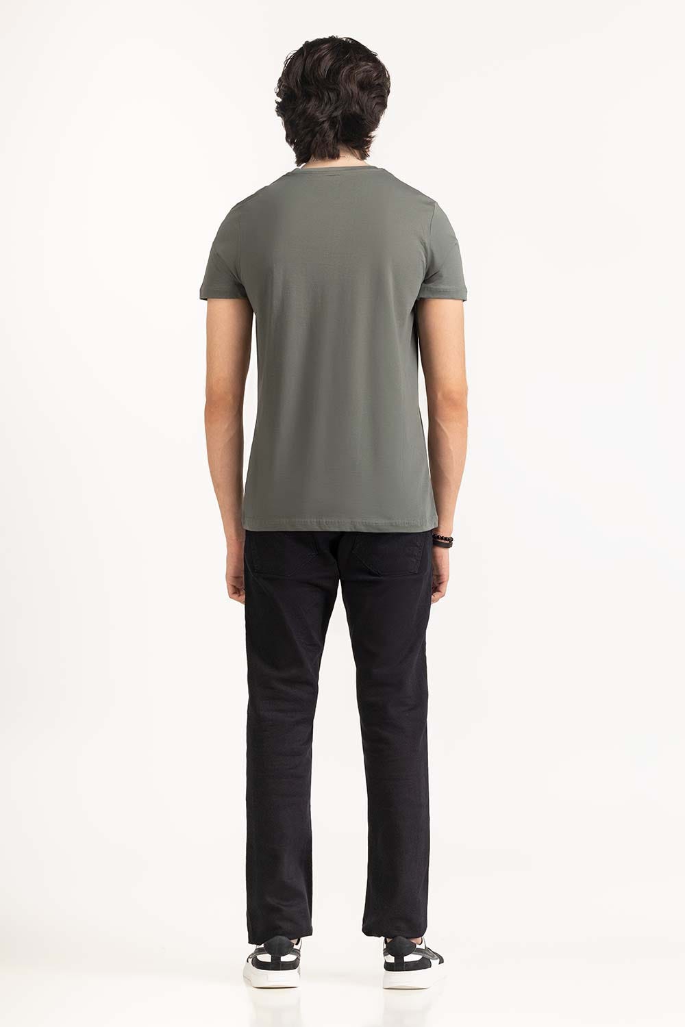 Grey Graphic Tee TS-CNSJ23-218