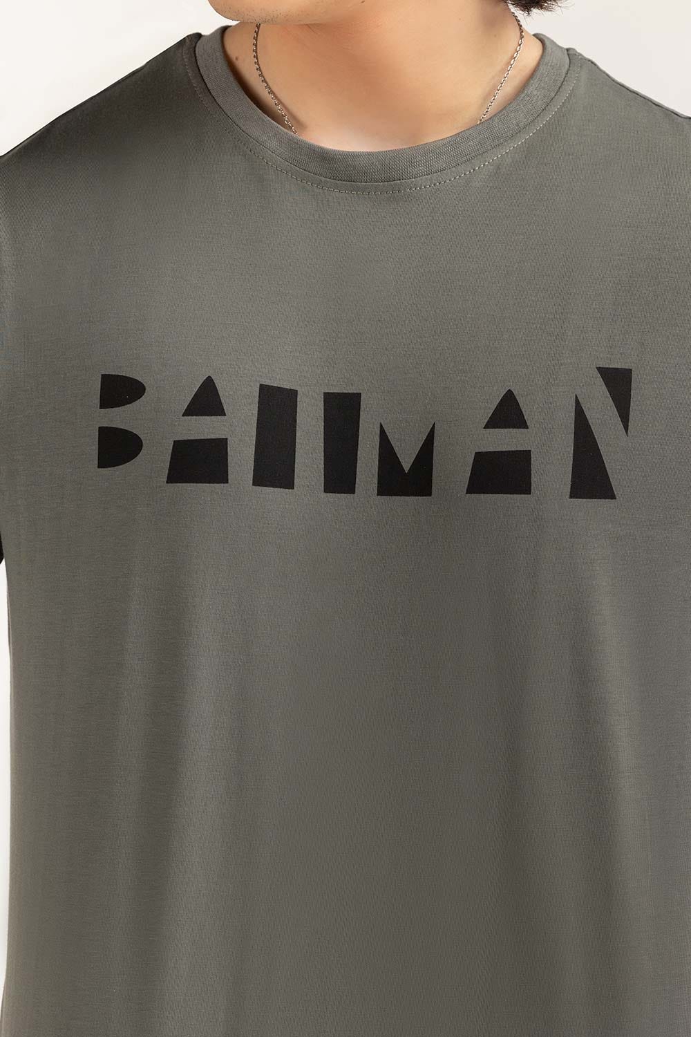 Grey Graphic Tee TS-CNSJ23-218