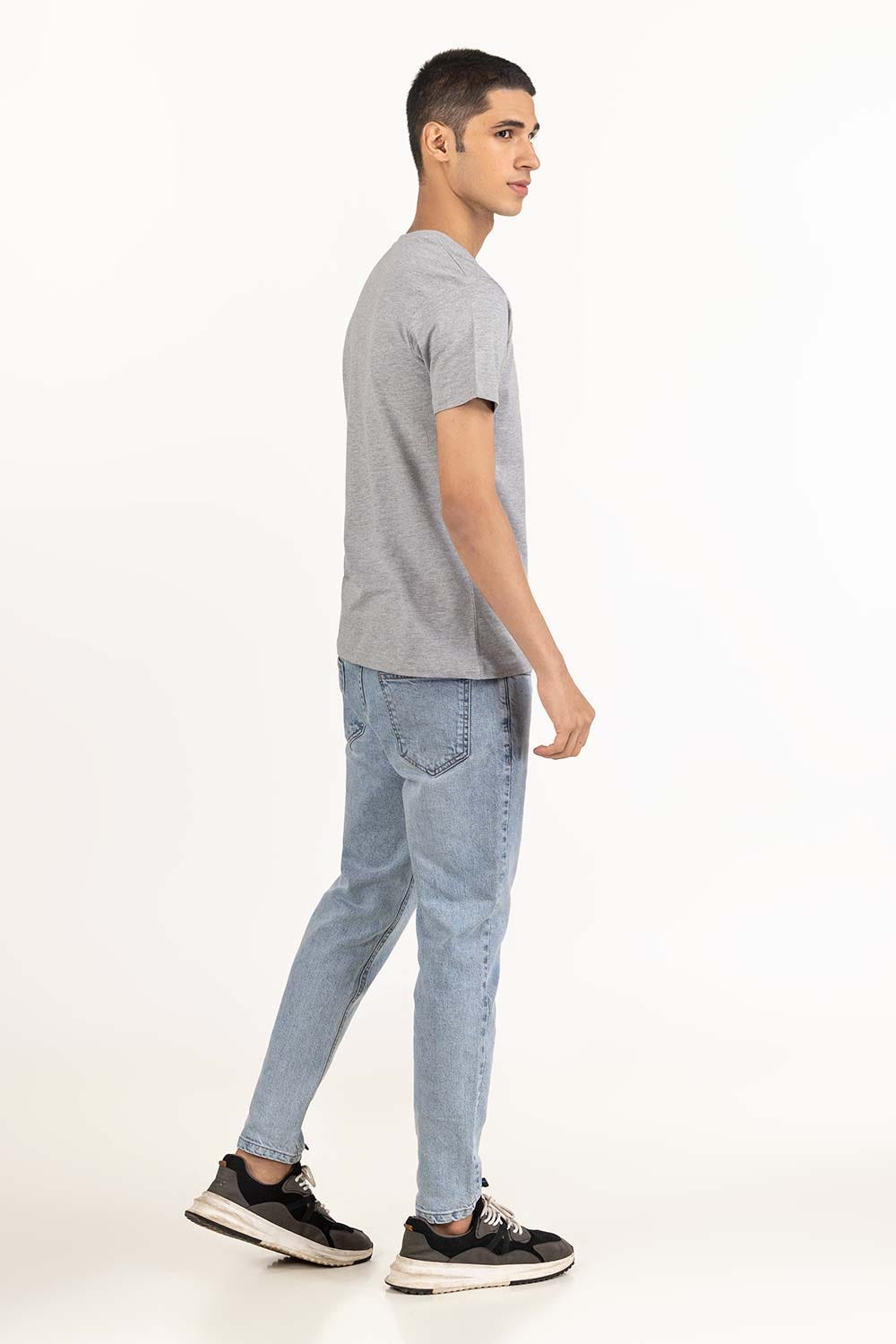 Grey Graphic Tee TS-CNSJ23-275