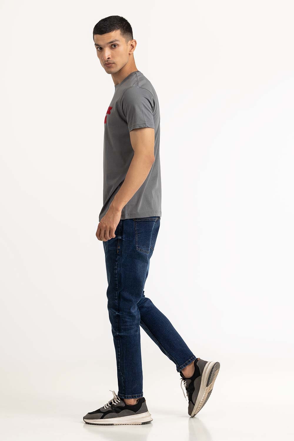 Grey Graphic Tee TS-CNSJ23-278