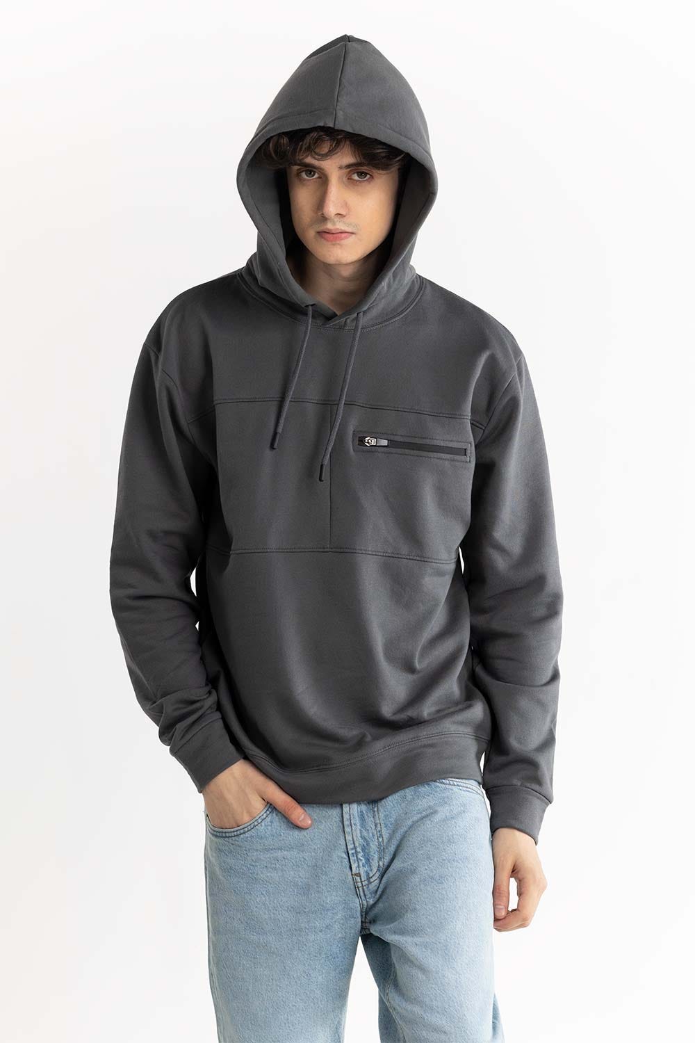 Grey Hoodie 224-112-003 B