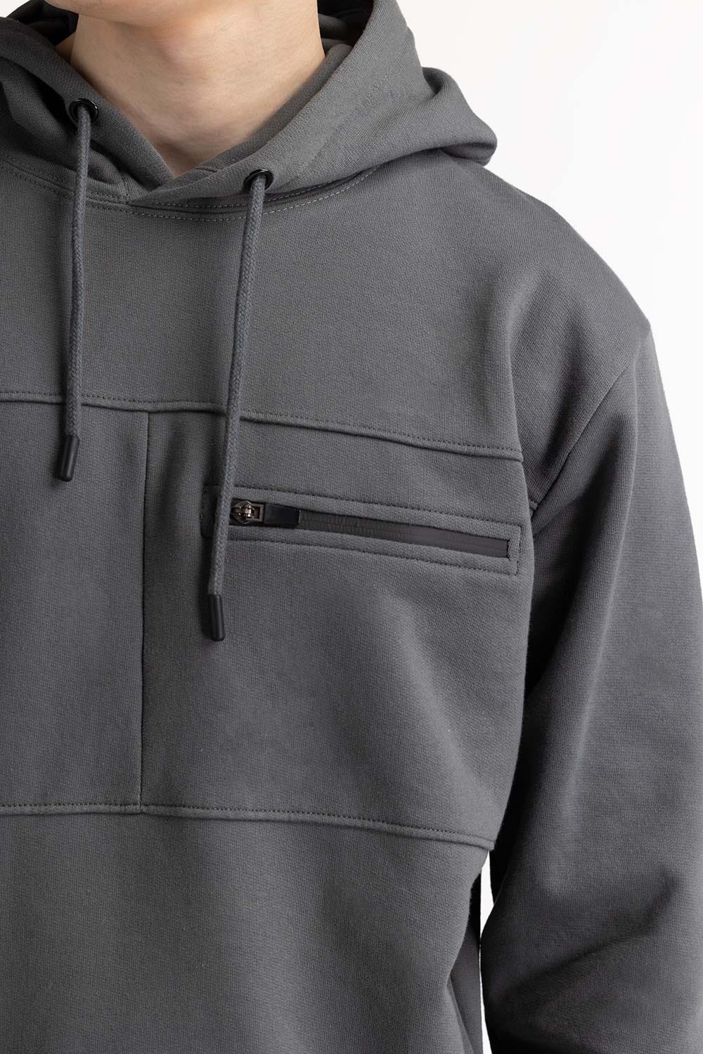 Grey Hoodie 224-112-003 B