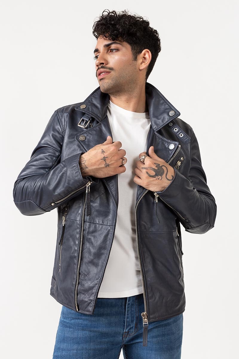 Grey Jacket - JKT-LETH-D09-01