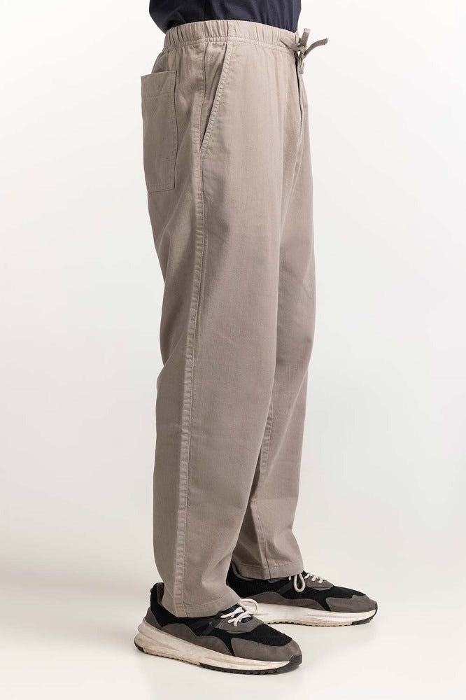 Grey Non Denim Trouser MN-TRKH- WV23-003 B