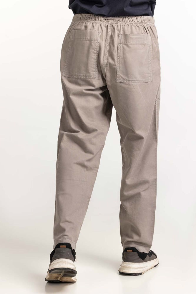 Grey Non Denim Trouser MN-TRKH- WV23-003 B