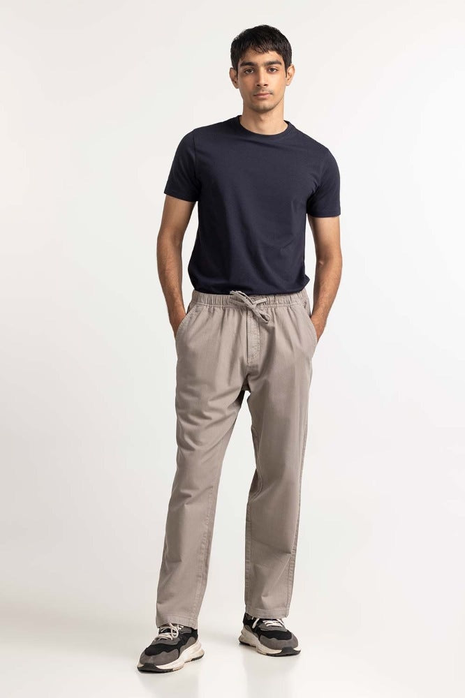 Grey Non Denim Trouser MN-TRKH- WV23-003 B