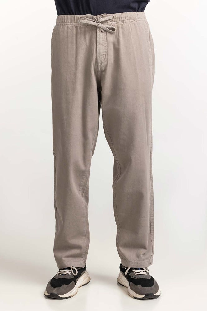 Grey Non Denim Trouser MN-TRKH- WV23-003 B